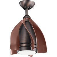 Elstead Lighting Terna Deckenventilator mit Licht Bronze gebürstet von Elstead Lighting