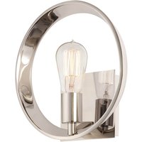 Elstead Lighting Theater Row Wandleuchte Silber von Elstead Lighting