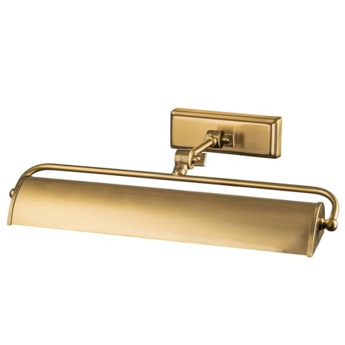 Elstead Lighting WINCHFIELD-PLM-AB Bilderleuchte WINCHFIELD 2xE14 40W Stahl Messing gealtert H:12.7cm B:44.5cm dimmbar Elstead Lighting WINCHFIELD-PLM-AB Bilderleuchte WINCHFIELD 2xE14 40W Stahl Messing gealtert H:12.7cm B:44.5cm dimmbar von Elstead Lighting