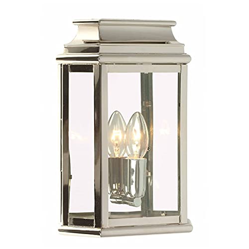 Wandlaterne 1-flammig St Martins Finish: Polished Nickel von Elstead Lighting
