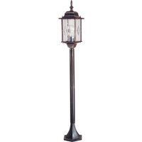 Elstead Lighting Wexford Pollerleuchte Silber / schwarz von Elstead Lighting