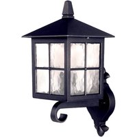 Elstead Lighting Winchester 1 Light Wall Up Außenwandleuchte schwarz von Elstead Lighting