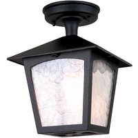 Elstead Lighting York 1 Light Porch Deckenleuchte schwarz von Elstead Lighting