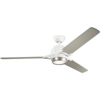 Elstead Lighting Zeus Deckenventilator mit Licht weiß von Elstead Lighting