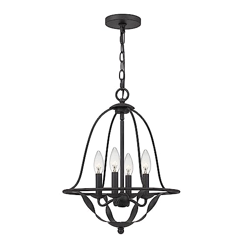 Elstead Quoizel Bradbury Kronleuchter mit mehreren Armen Graue Esche von Elstead Lighting