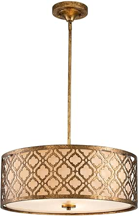 Elstead Ziggy Zylindrische Hängeleuchte Deckenleuchte Goldlackiert 2 Leuchten B-Ware Elstead Ziggy Zylindrische Hängeleuchte Deckenleuchte Goldlackiert 2 Leuchten B-Ware von Elstead Lighting
