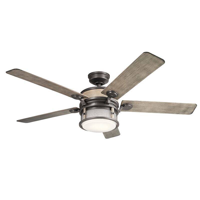 Design Deckenventilator Ahrendale Outdoor 152 cm LED dimmbar von Elstead
