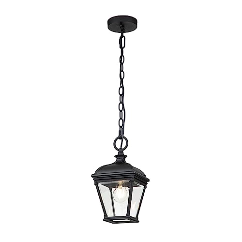 Elstead Bayview Outdoor-Pendel-Deckenleuchte Schwarz, IP44 von Elstead Lighting