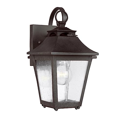 Elstead Feiss Galena Außenwandlaterne Sable, IP44 von Elstead Lighting