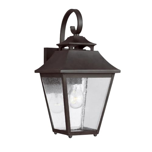 Elstead Feiss Galena Außenwandlaterne Sable, IP44 von Elstead Lighting