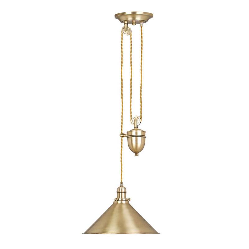Elstead Hängeleuchte Provence Pendelleucht Deckenlampe Höhenverstellbar Messing B-Ware von Elstead