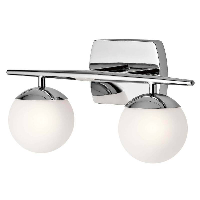 Elstead Jasper Led Wandleuchte Leuchte G9 2 Fach Chrom Ip44 Lampe Licht B-Ware von Elstead