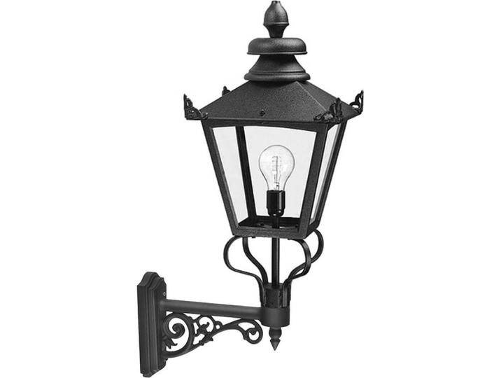 Elstead Lighting, Fassadenbeleuchtung, Grampian Aussen-Wandleuchte E27 Schwarz, Made in UK (E27, IP20) von Elstead