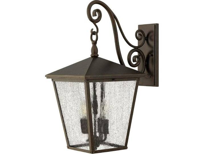 Elstead Lighting, Fassadenbeleuchtung, Trellis Aussen-Wandleuchte E14 4-fach Regency-Bronze IP44 (E14, IP44) von Elstead