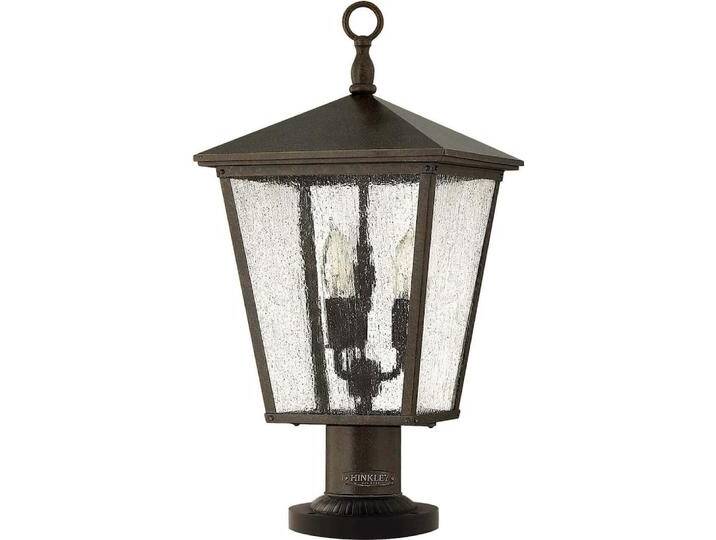 Elstead Lighting, Gartenbeleuchtung, Trellis Aussen-Stehleuchte E14 3-fach Regency-Bronze IP44 (E14, IP44) von Elstead