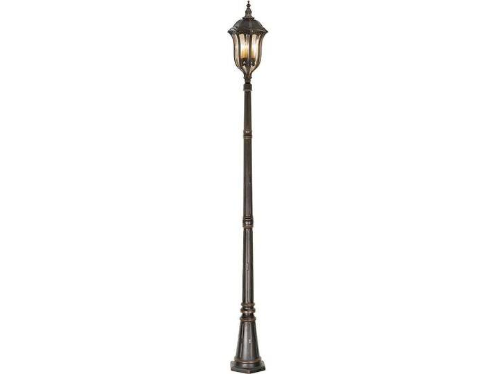 Elstead Lighting, Stehlampe, Baton Rouge Aussen-Stehleuchte E14 4-fach Walnuss IP44 (E14) von Elstead