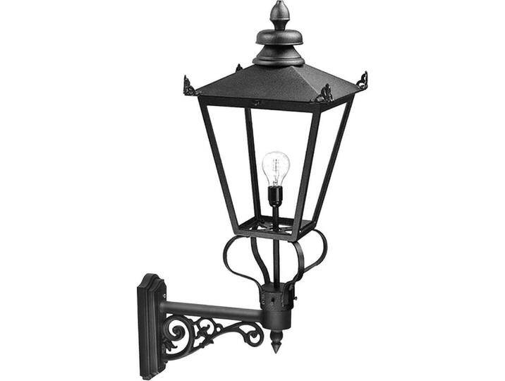 Elstead Lighting, Wandleuchte + Deckenleuchte, Wilmslow Aussen-Wandleuchte E27 Schwarz, Made in UK (E27) von Elstead