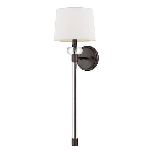 Elstead Quoizel Barbour Wandleuchte mit Schirm Harbor Bronze von Elstead Lighting