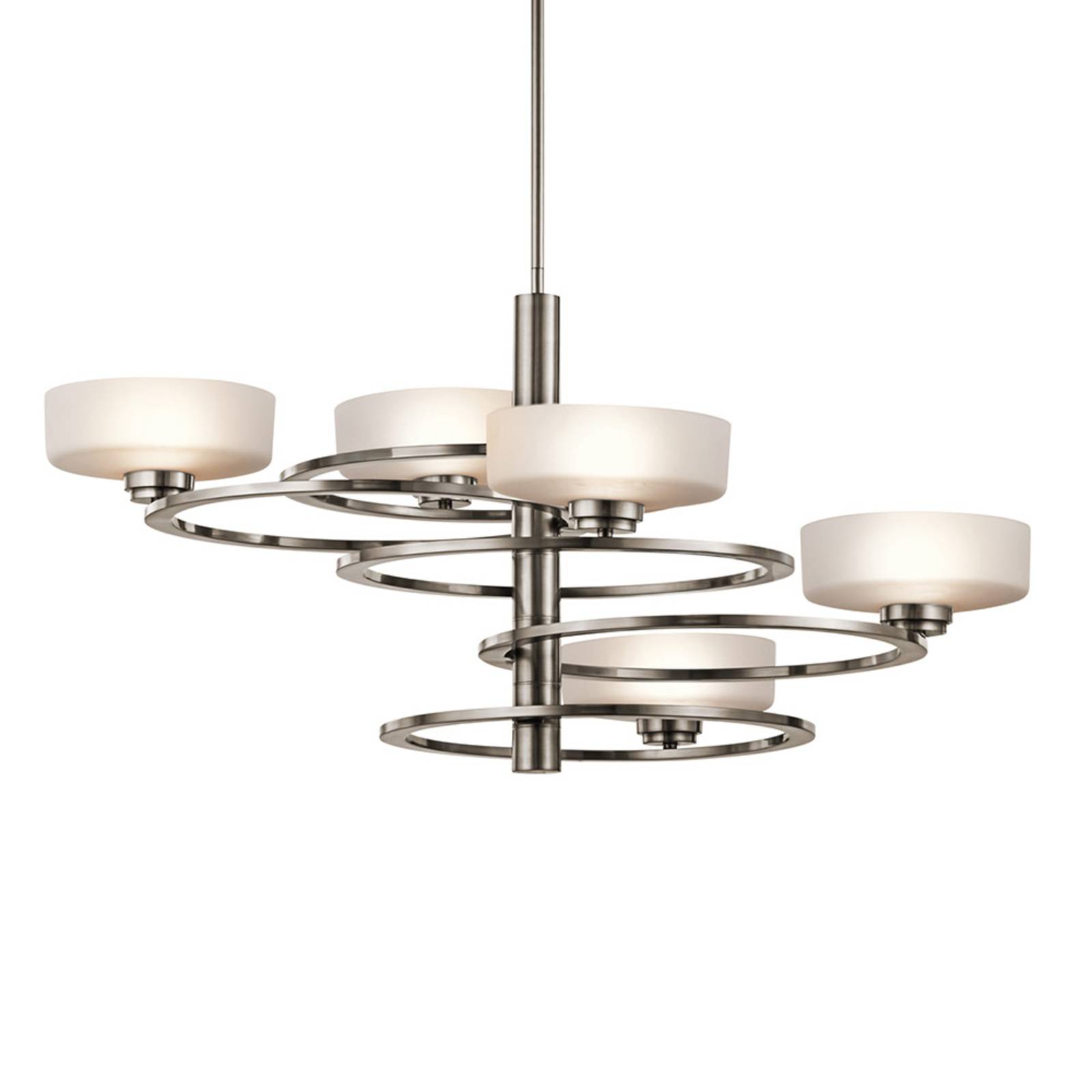 LED-Hängelampe Aleeka 5-flammig, Höhe 43,8 cm LED-Hängelampe Aleeka 5-flammig, Höhe 43,8 cm von KICHLER