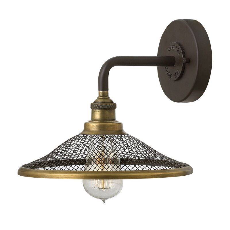 Vintage Wandleuchte Rigby von Elstead