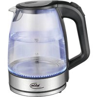 Elta Wasserkocher WK-2200.1 Edelstahl schwarz Glas ca. 1,8 l von Elta