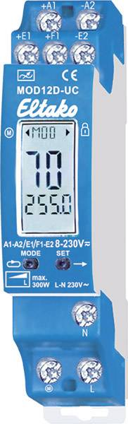 Eltako 21100906 Drehzahlsteller Digital Einstellbarer Motordimmer Drehzahlregler B-Ware von Eltako