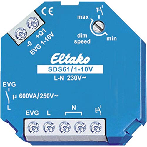 Eltako Dimmschalter 1-10 V, für EVG SDS 61/1-10 V, 2719519 von Eltako