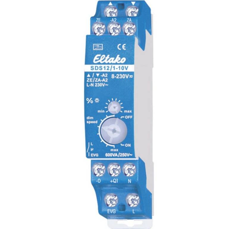 Eltako Drehdimmer Eltako 21100800 Hutschienen Dimmer Geeignet für Leuchtmittel: Halogenl von Eltako