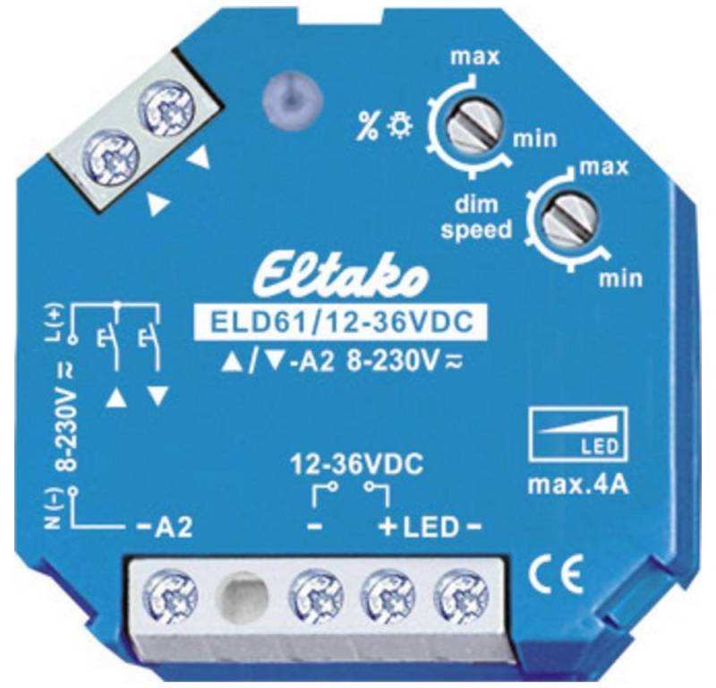 Eltako Drehdimmer LED-Dimmschalter 12-36V DC. Power MOSFET für von Eltako