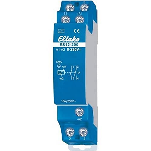 Eltako Stromstoß-Schalter Hutschiene ES12-200 2 Schließer 230 V/DC, 230 V/AC 16A 2000W 1St. von Eltako