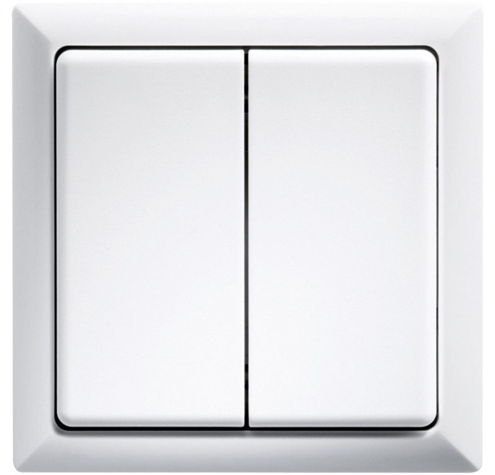 Eltako FT4F-RW Eltako Funk Taster 2-Kanal Aufputz Reichweite max. (im Frei Smart-Home-Zubehör von Eltako