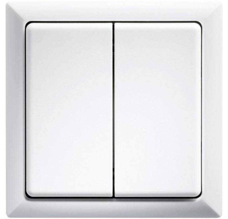 Eltako FT4F-RW Eltako Funk Taster 2-Kanal Aufputz Reichweite max. (im Frei Smart-Home-Zubehör von Eltako