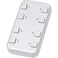 Eltako Funk-Minihandsender reinweiß glänzend FMH8-wg - 30000455 von Eltako