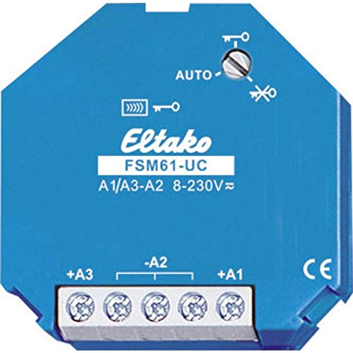 Eltako 30000300 FSM61-UC Funk Sender 2-Kanal Unterputz Reichweite max. (im Freifeld) 30m von Eltako