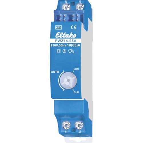 Eltako Funk-Wechselstromzähler-Sendemodul, Maximalstrom 65A, Stand-by-Verlust nur 0.5W, 1 Stück, FWZ14-65A von Eltako