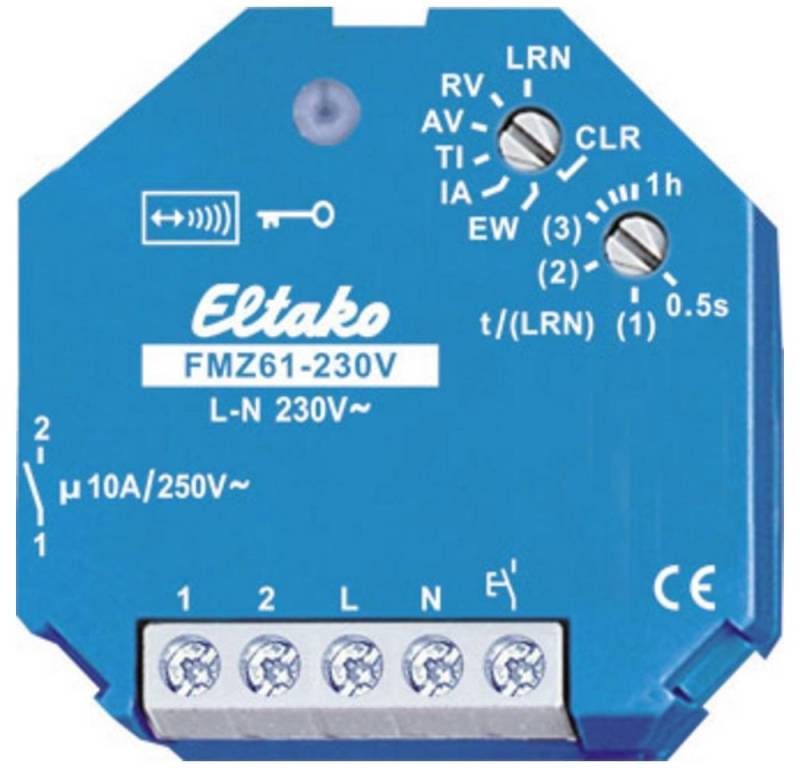 Eltako Funkaktor Multifunktions-Zeitrelais 230V. 1 Schließer 30100230 Smart-Home-Steuerelement Eltako Funkaktor Multifunktions-Zeitrelais 230V. 1 Schließer 30100230 Smart-Home-Steuerelement von Eltako
