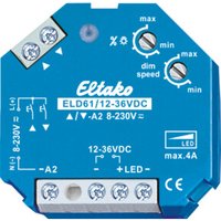 Eltako LED-Dimmschalter 12-36V DC ELD61/12-36V Eltako LED-Dimmschalter 12-36V DC ELD61/12-36V von Eltako