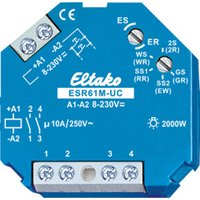 Eltako Multi.-Stromstoßschalter 1+1S. pot.frei 10A ESR61M-UC Eltako Multi.-Stromstoßschalter 1+1S. pot.frei 10A ESR61M-UC von Eltako