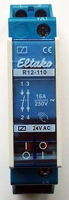 Eltako R12 110 24 V Schaltrelais Nennspannung 24 V Schaltstrom 8 A B-Ware von Eltako