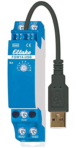 Eltako RS485-Bus-Gateway, 1 Stück, FGW14-USB-RS485 von Eltako