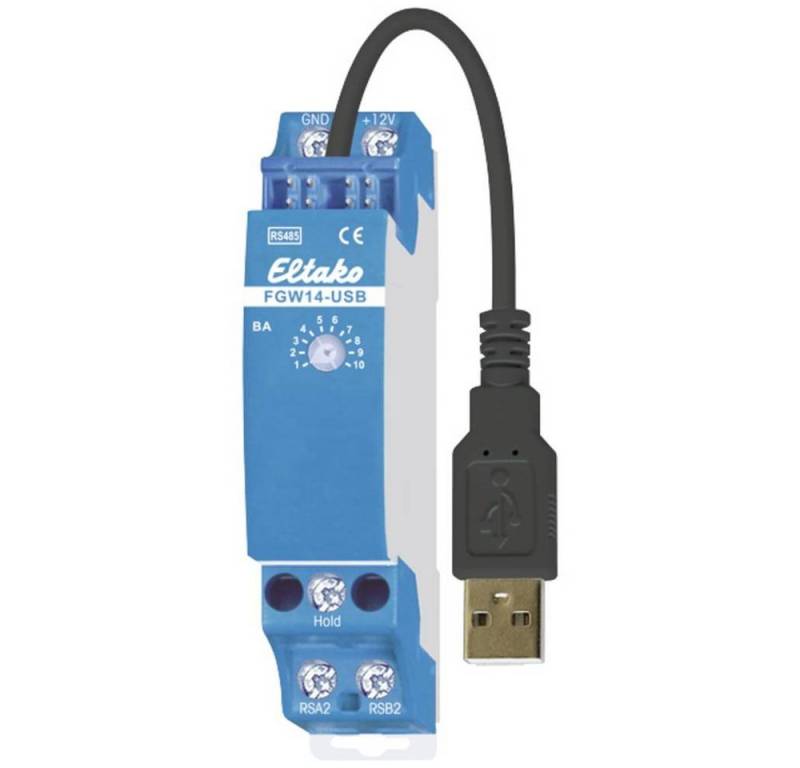 Eltako RS485-Bus-Gateway mit USB-Anschluss 30014049 Smart-Home-Steuerelement Eltako RS485-Bus-Gateway mit USB-Anschluss 30014049 Smart-Home-Steuerelement von Eltako