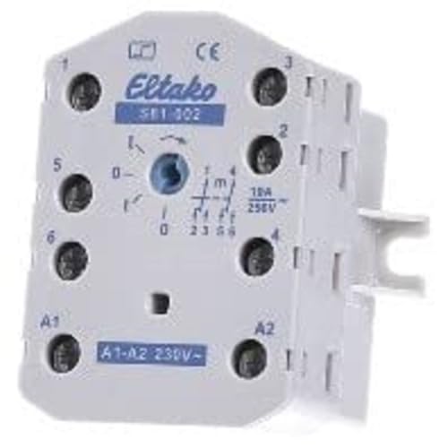 Eltako Stromstoß-Schalter Unterputz S81-002-230V 2 Wechsler 230V 10A 2300W 1St. von Eltako