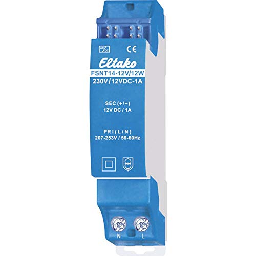 Eltako Schaltnetzteil 12V/12W, 1 Stück, FSNT14-12V/12W Eltako Schaltnetzteil 12V/12W, 1 Stück, FSNT14-12V/12W von Eltako