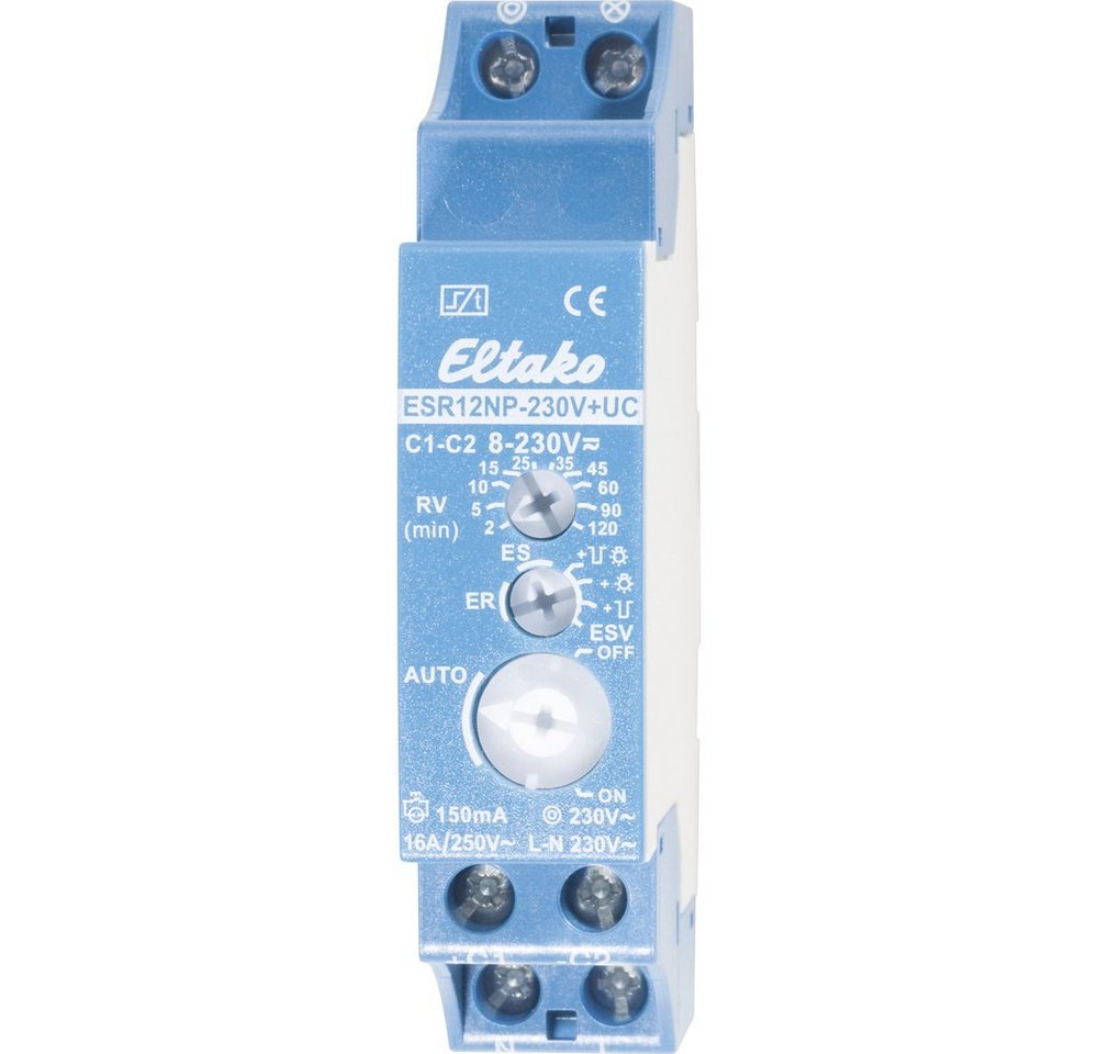Eltako Stromstoßschalter Stromstoß-Schalter Hutschiene Eltako ESR12NP 1 Schließer 230 V/DC, 230, (ESR12NP) von Eltako
