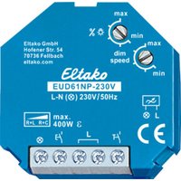 Eltako Universal-Dimmschalter ohne N f.R+L+C-Last. EUD61NP-230V von Eltako