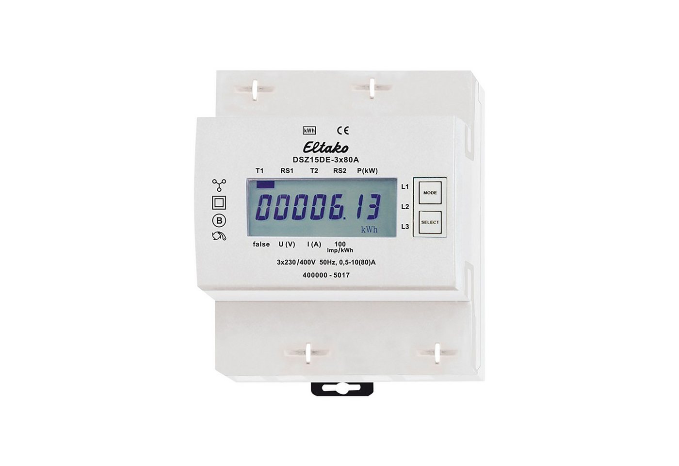 Eltako Verteilerbox ELTAKO Drehstromzähler DSZ15DE-3x80A Eltako Verteilerbox ELTAKO Drehstromzähler DSZ15DE-3x80A von Eltako