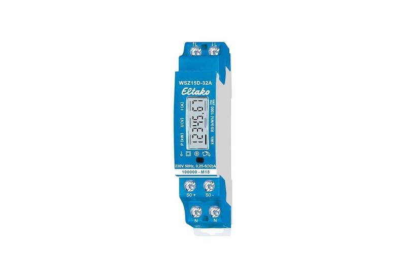 Eltako Verteilerbox ELTAKO Wirkstromzähler WSZ15D-32A MID, 32A geeicht von Eltako