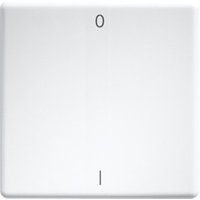 Eltako Wippe lasergraviert f.55x55mm rws/glänz W-FT55-wg+IO - 30000983 von Eltako