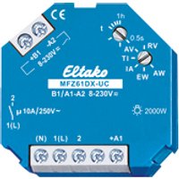 Eltako Zeitrelais,multifunktion 0,1s-1h,10A,1W MFZ61DX-UC - 61100604 von Eltako