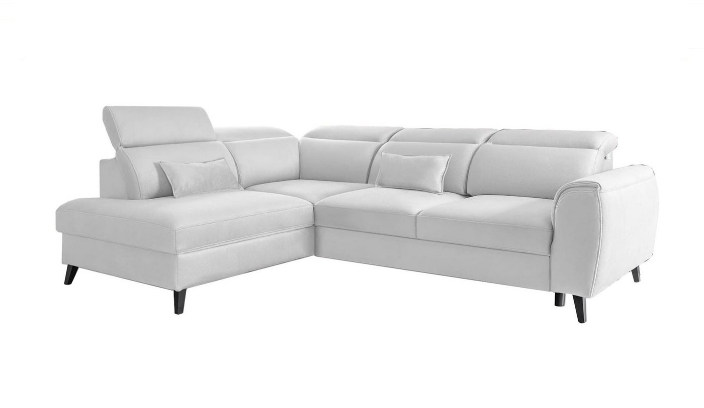 Eltap Ecksofa NOBLE Moderne Ausziehbare Eckcouch mit Kopfteilverstellung, mit Schlaffunktion, mit Bettfunktion Eltap Ecksofa NOBLE Moderne Ausziehbare Eckcouch mit Kopfteilverstellung, mit Schlaffunktion, mit Bettfunktion von Eltap